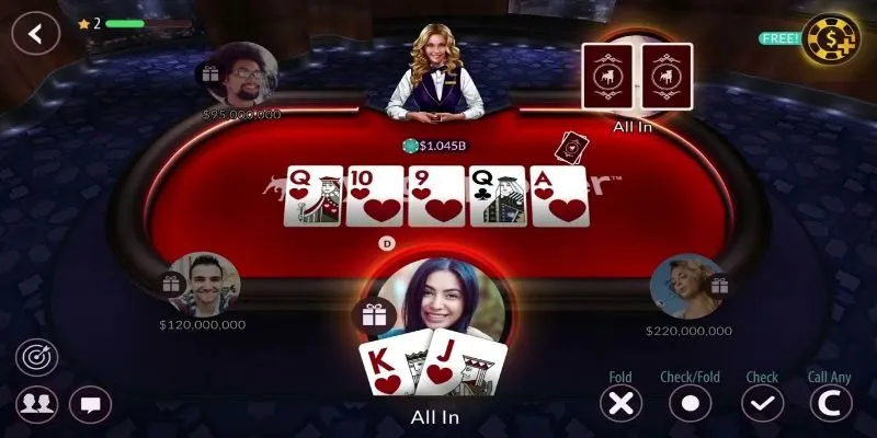 Các loại hình chơi bài poker phổ biến