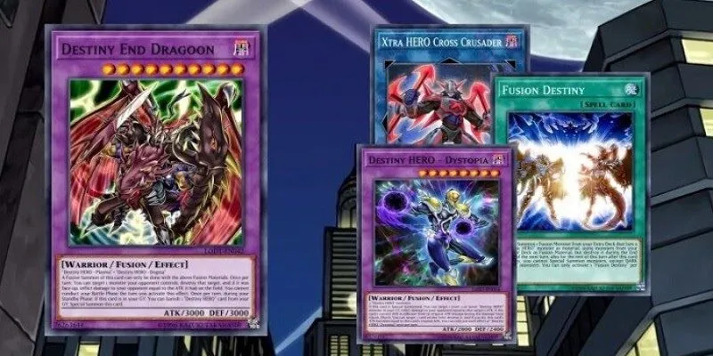 Yu-Gi-Oh là một game đánh bài trong đó hai người chơi cố gắng đánh bại nhau